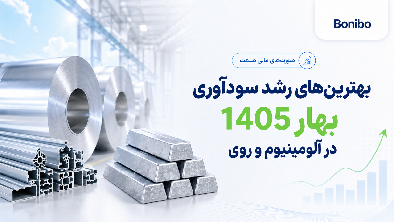 بهترینهای رشد سودآوری بهار 1405 در گروههای آلومینیوم و روی